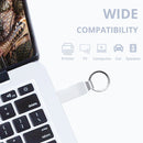 2 in 1 Metal Waterproof Usb Flash Drive Photo Stick Type-c Usb 2.0 disk 16GB 32GB 64GB 128GB 256gb 512gb 1t 2T Cle Usb Pen Drive