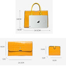 Luxury Womens Bags Designer Crocodile Pattern Shoulder Bag PU Leather Brand Woman Crossbody Casual Handbag Women Tote Bags Sac