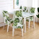 Spandex Chair Cover Stretch Home Dining Elastic Floral Print Chair Covers Multifunctional Spandex Elastic Cloth Universal Size