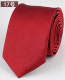 Fashion Narrow Casual Arrowhead Skinny Red Necktie Slim Black Tie For Men 5cm Man Accessories Simplicity For Party Formal Ties