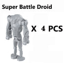 Disney R2-D2 Building Blocks C-3PO General Grievous R4-P17 K-2SO IG88 Battle Buzz Droid Star Bricks Action Figures Christmas Toy