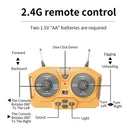 RC Excavator/Bulldozer 1/20 2.4GHz 11CH RC Construction Truck Engineering Vehicles Educational Toys for Kids with Light Music