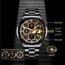 Luxury Brand Mens Watches Fashion Men Sports Stainless Steel Quartz Wrist Watch Luminous Clock Man Business Watch часы мужские