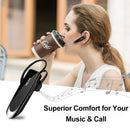 New Bee Bluetooth 5.0 Wireless Headphones Headset Earbuds Earphones with Mic 24Hrs Mini Handsfree Earpiece for iPhone xiaomi