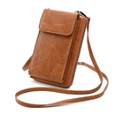 Fashion Ladies Small Crossbody Messenger Bags Women Shoulder Bag Phone Wallet Mini PU Leather Card Holder Female Purse