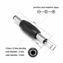 12V 3A 5.5mm 2.1mm Plug Socket DC Connectors DC Power Socket Male Female Jack Screw Nut Panel Mount DC Power Adapter Connector