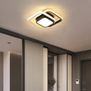 Small Modern LED Ceiling Light 2 Rings Creative Design Ceiling Lamp Indoor Lighting Fixtures Hallway Balcony Aisle Office Lustre