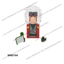 WM6109 Naruto blocks anime Sasuke Kakashi Madara Zetsu Might Guy Rock Lee mini action toy figures Assemble bricks toys kid gifts