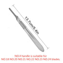 20-100pcs Carbon Steel Surgical Blades for DIY Cutting Phone Repair Carving Animal Eyebrow Grooming Maintenance Scalpel Knife