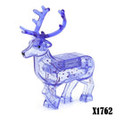 MOC City Animal Building Block Figures Goat Sheep Dog Lion Panda Cheetah Parrot DIY Farm Street View Accessories Bricks Toy Gift