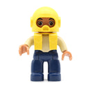 Big Size Action Figures City Princess Policemen Family Building Block Doll Character Accessory Toys Assembly Children Kids Gift