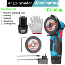 12V Brushless Angle Grinder with Lithium Battery 15000Rpm Grinder Cutter for Cutting Polishing Ceramic Tile Wood Stone Steel