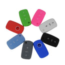 Jingyuqin 2/3B Silicone Car Key Cover For Volkswagen VW Golf 4 5 6 7 Jetta POLO Passat Superb Tiguan Beetle Touran Skoda Seat