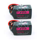 2PCS CNHL 4S 6S 14.8V 22.2V Lipo Battery 1100mAh 1300mAh 1500mAh 100C With XT60 For FPV Airplane Drone Quadcopter Helicopter