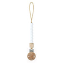 Pacifier Clips Chain Silicone Beads BPA Free DIY Dummy Clip Holder Soother Chains Baby Teething Toys Chew Gifts