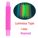 Pop Tube Sensory Toy Fidget Anti Stress Relieve Stretch Bellows Children Multicolor Squeeze Folding Pipe Autism ADHD Anxiety Toy