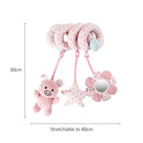 Infant Toddler Rattles Toys For Baby Stroller Crib Soft Rabbit Bear Style Pram Hanging Toys Plush Appease Doll Bed Accessories