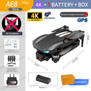2022 NEW Drone 4k Profesional GPS 360 Degree Obstacle Avoidance Brushless Motor Quadcopter 8K HD Aerial Photography RC Dron Toy