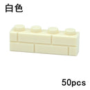Thick Wall Figures Bricks Compatible 98283 15533 DIY 1x2 1x3 1x4 1+2 Dots Building Blocks Educational House Contruction Toys