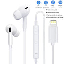 In Ear Headphones Wired for Iphone Lightning Earphones for Iphone 12 11 pro 8 7 Plus X XS MAX XR iPod Wired Earbuds with Mic