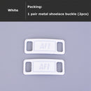 2pcs/pair Shoelace Buckle Metal Shoelaces AF1 Shoelaces Buckle Accessories Metal Lace Lock DIY Sneaker Kits Metal Lace Buckle