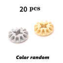 MOC Gear Series Gear Rotating Platform Gear Rack and Gear Differential High-tech Parts Small Particles Building Blocks Toys