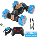 RC Car 4WD Radio Control Stunt Car Gesture Induction Twisting Off-Road Vehicle Drift RC Toys With Light & Music