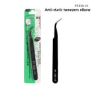 1pcs Lash Tweezers Set False Eyelash Extension Clip Pliers Eyebrow Tweezers for Hair Nail Art Soldering Lash Tongs Makeup Tools
