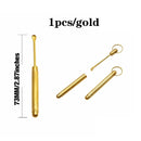 6Pcs/set Ear Wax Pickers Stainless Steel Earpick Wax Remover piercing kit earwax Curette Spoon Care Ear Clean Toolear cleaner
