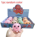 1PCS Glowing Light Squid Vent Ball Squeeze Toys Decompression Toy Bubble Octopus Ball Stress Relief Toy Gift for Kids