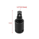 360 Degree Swivel Knuckle Joint Air Impact Wobble Socket Adapter Hand Tool 1/2 3/8 1/4