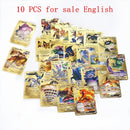 Pokemon Card Sleeves 100 Counts Transparent Playing Games VMAX Protector Cards Folder Yugioh Pokémon Case Holder Kids Toy Gift