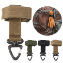 Multi-purpose Outdoor Tactical Gear Clip Secure Pocket Belt Keychain Webbing Gloves Rope Holder Military Outdoor Accessories