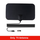 Kebidumei TV Antenna 4K 8K 25DB High Gain HD TV DTV Box Digital EU Plug 3000 Miles Booster Active Indoor Aerial Flat Design