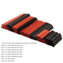 100Pcs Heat shrink tube kit Insulation Sleeving Polyolefin Shrinking Assorted Heat Shrink Tubing Wire Cable