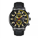 Fashion Mens Sports Watches Luxury Men Business Stainless Steel Quartz Wristwatch Man Casual Leather Watch relogio masculino