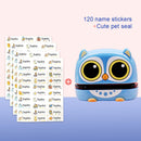 Children's Name Seal Custom Student's Name Stamp Kindergarten Clothes Waterproof Name Sticker Will Not be Washed Off Christmas
