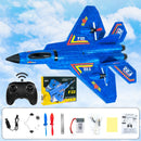 Rc Plane SU 57 Radio Controlled Airplane with Light Fixed Wing Hand Throwing Foam Electric Remote Control Plane toys for kids