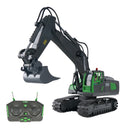 RC Excavator/Bulldozer 1/20 2.4GHz 11CH RC Construction Truck Engineering Vehicles Educational Toys for Kids with Light Music