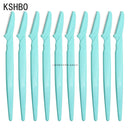 3/10/15 Pcs Professional Trimmer Safe Blade Shaping Knife Eyebrow Blades Face Hair Removal Scraper Shaver Makeup Beauty Tools