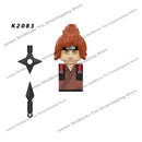WM6109 Naruto blocks anime Sasuke Kakashi Madara Zetsu Might Guy Rock Lee mini action toy figures Assemble bricks toys kid gifts