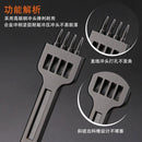 1PC 4/5/6mm Leather Black Round Hole Row Punch Tool DIY Round Stitching Punch Sewing Stitching Punch Carving Work Saddle Set
