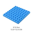 5 Sizes Big Building Plastic Blocks Base Plates Assembly Figures Comptatible Large Bricks Classic Baseplates Children Kids Toys