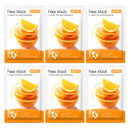 PUTIMI 6packs Exfoliating Foot Mask Feet Peeling Mask Spa Socks Smooth Dead Skin Remover Moisturizing Whitening Foot Mask