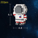 200-2880pcs Mini Micro Rocket Building Blocks Space Moon Satellite Astronaut Diamond Bricks Constructor Toys for Children Gifts