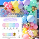 Macaron Pink Rose Balloon Garland Arch Kit Birthday Party Decorations Kids Latex Baloon Baby Shower Decor Globos