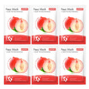 PUTIMI 6packs Exfoliating Foot Mask Feet Peeling Mask Spa Socks Smooth Dead Skin Remover Moisturizing Whitening Foot Mask