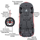 Large Size 1:14 Electric RC Car Remote Control Cars Machines On Radio Control Vehicle Toys For Boys Door Can Open 6066