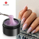 MSHARE 10ml Milky White Builder Nail Extension Gel Self leveling Nails Quick Building Clear Pink Nail Tips UV Led Gel Soak Off