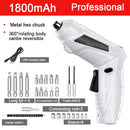 Electric Screwdriver Battery Rechargeable Cordless Screwdriver Powerful Impact Wireless Screwdriver Drill Electric Screw Driver